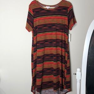 Large LuLaRoe Carly southwestern style dress